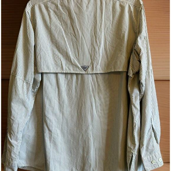 Columbia PFG Super Bahama Striped Shirt Women’s XL Vented Outdoor Lightweight - Picture 2 of 11